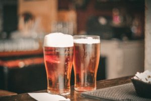 two full glasses 