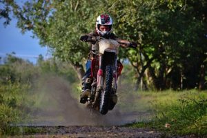 extreme motorcycle riding