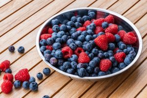 raspberry blueberry fresh